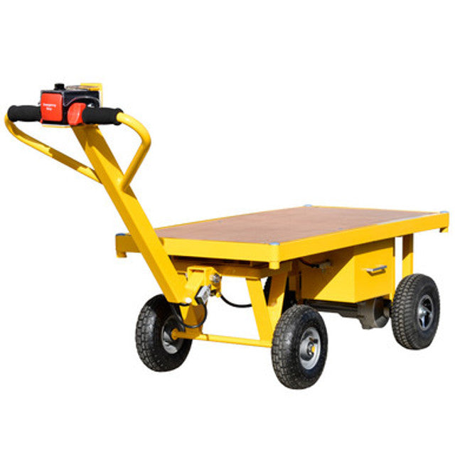 Remorque-chariot électrique tout-terrain 500 kg | Boxnov