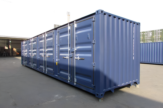 Conteneur maritime 40 pieds à 8 portes latérales