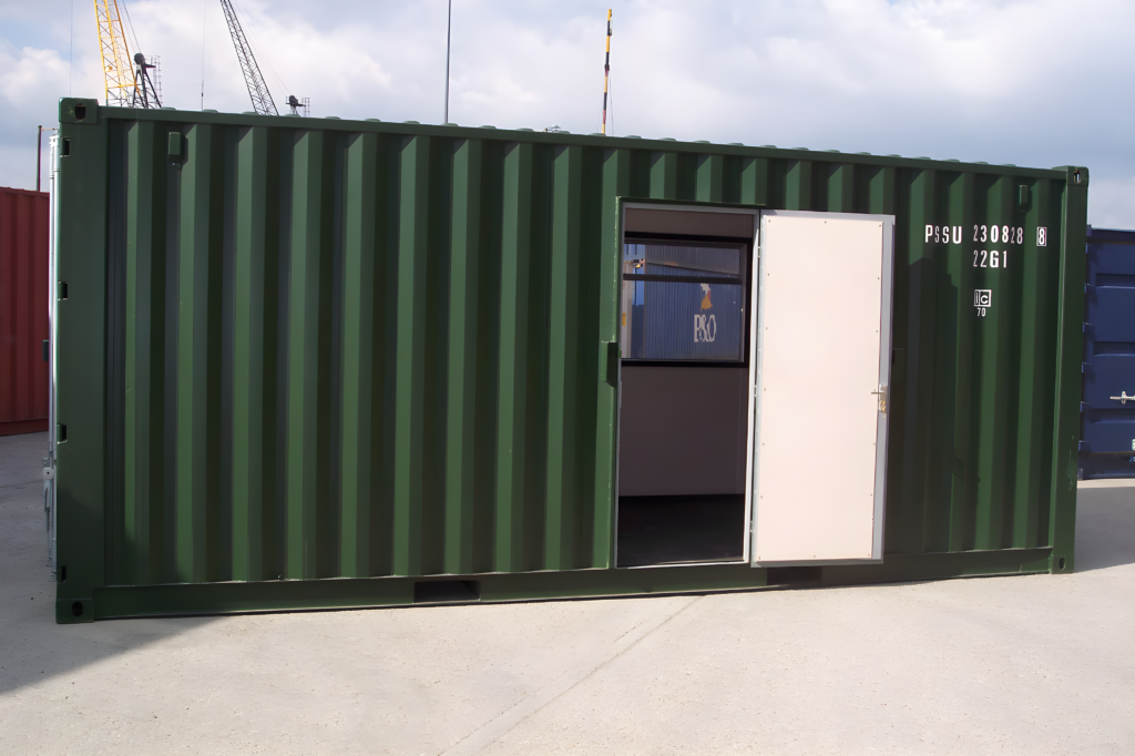 Conteneur maritime 40 pieds à 8 portes latérales