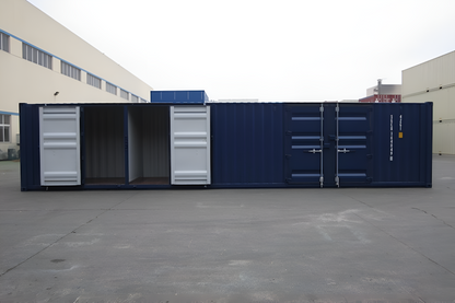 Conteneur de stockage 40 pieds à 4 portes latérales