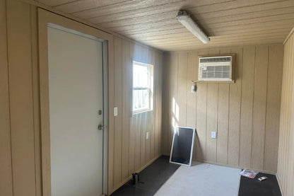 Bureau conteneur 40 pieds High Cube avec espace de stockage intégré