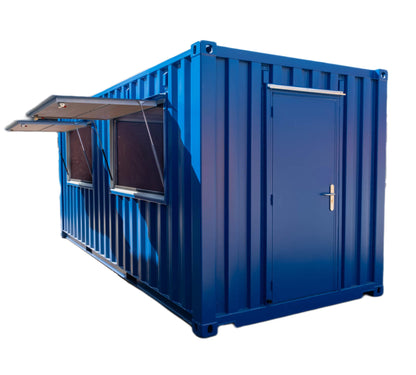  Conteneur 20 pieds avec double trappe de service | Boxnov