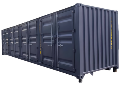 Conteneur maritime 40 pieds à 8 portes latérales