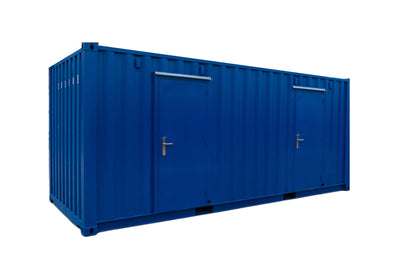 Conteneur de stockage 20 pieds avec 2 portes d'accès