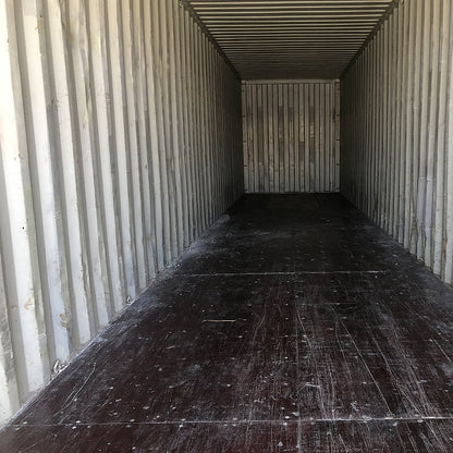 Conteneur maritime d'occasion 40 pieds vert – Classe A (Cargo Worthy)