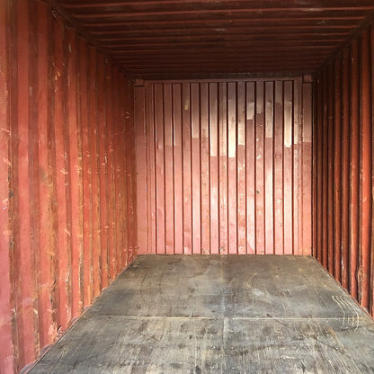 Conteneur maritime d'occasion 20 pieds jaune – Classe A (Cargo Worthy)