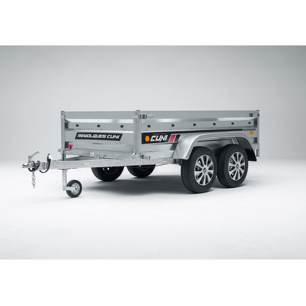  Remorque cargo double essieu Cuni 240 PRO | Boxnov