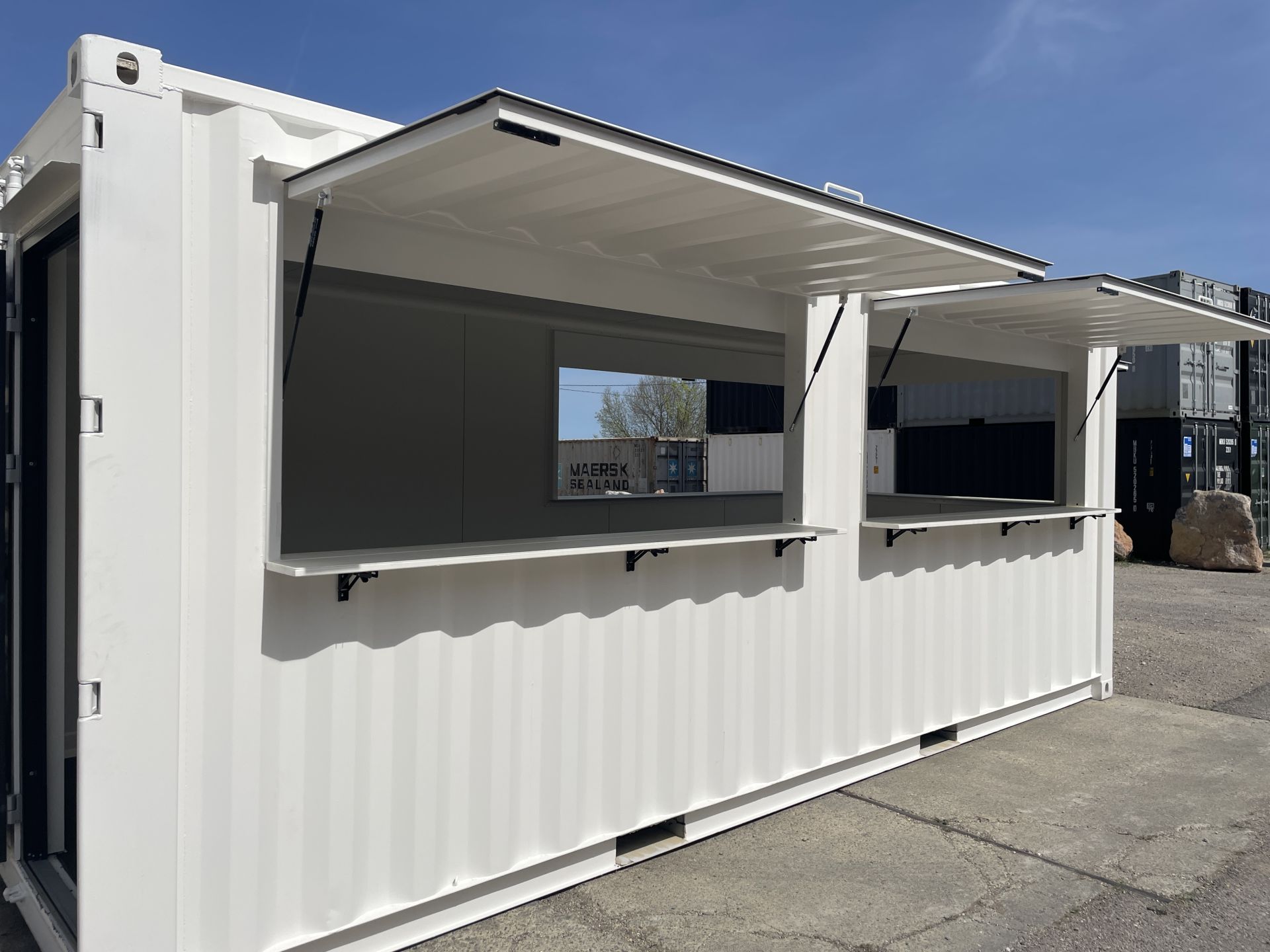  Bar conteneur 20 pieds avec ouverture latérale | Boxnov