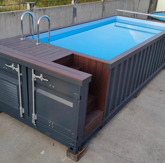  Piscine conteneur 20 pieds (6 mètres) | Boxnov