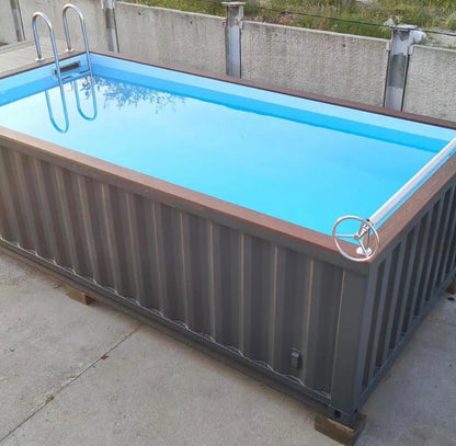  Piscine conteneur 20 pieds (6 mètres) | Boxnov